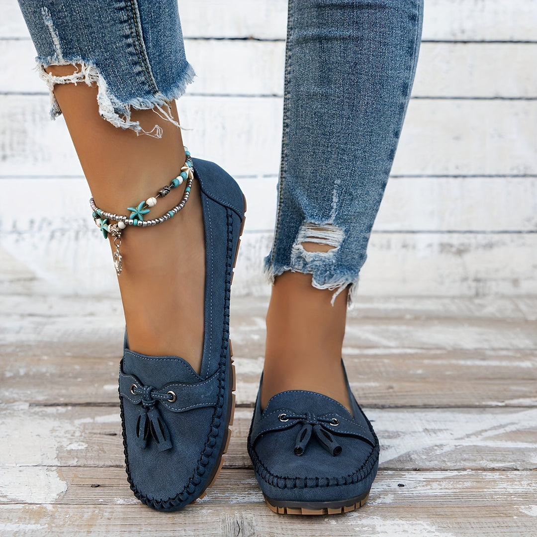 Stella - Gepolsterter Quasten-Loafer