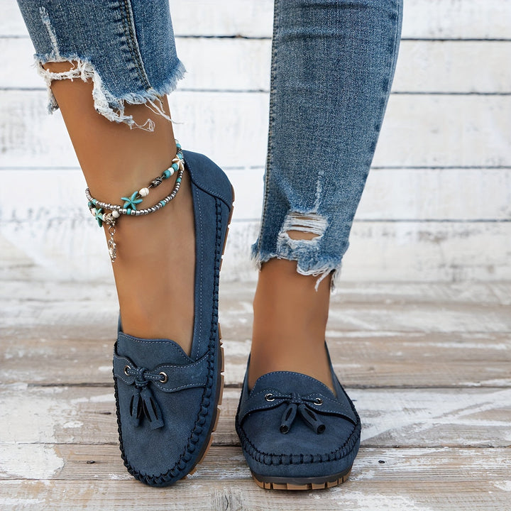Stella - Gepolsterter Quasten-Loafer