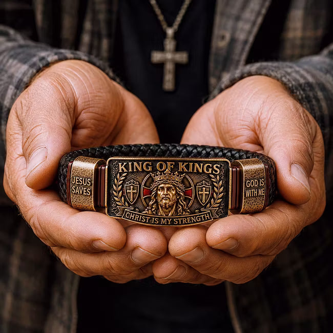 Ezren - christliches Armband „König der Könige“