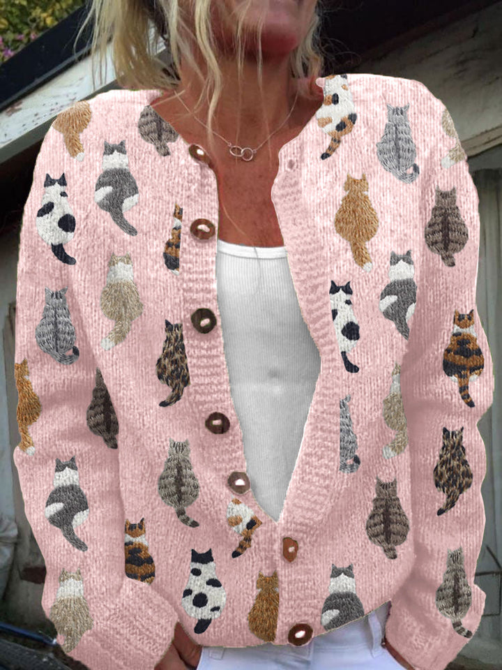 Ellavine - Weicher Strick-Cardigan