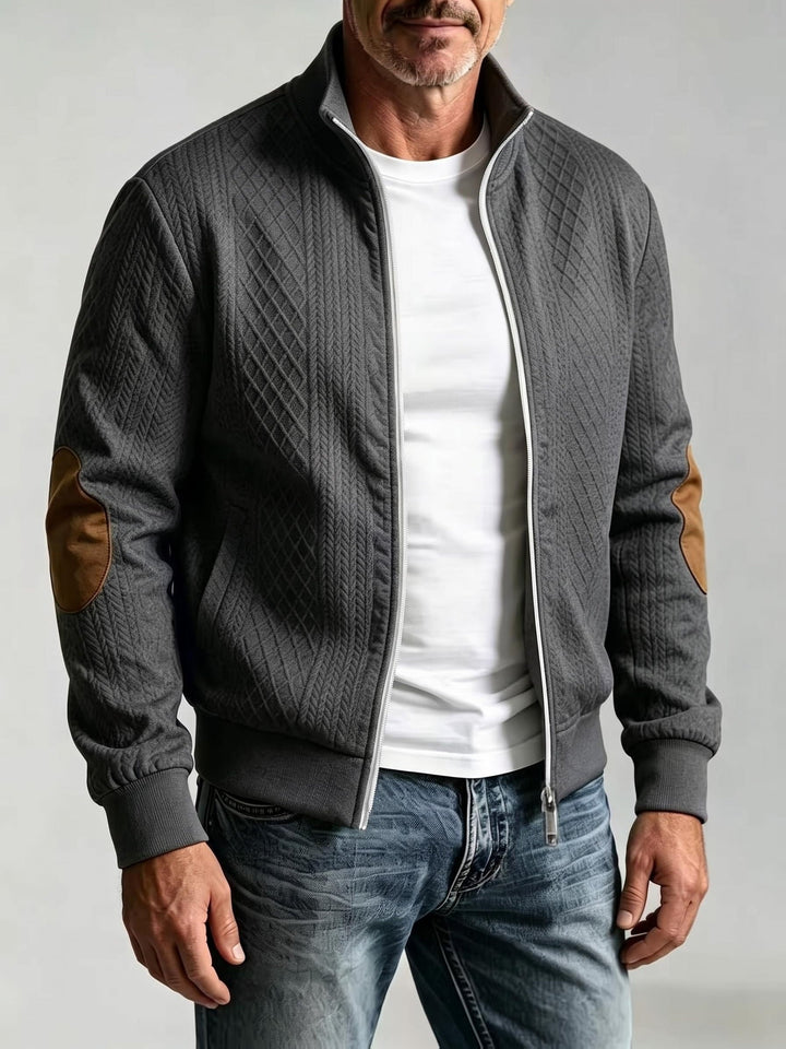 Flyn - Strukturierte Collegejacke