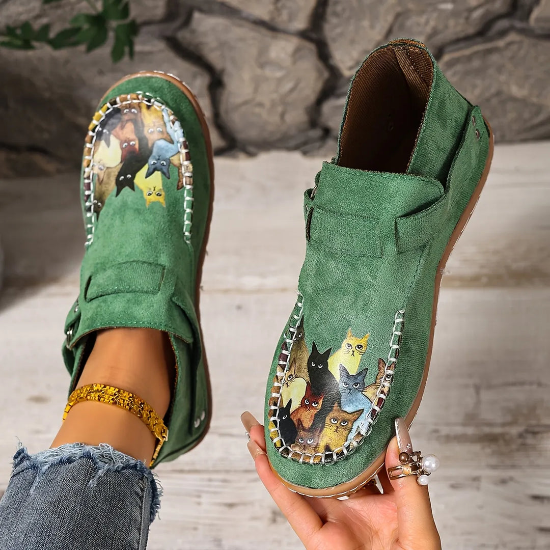 Cara - Bequemer Slipper mit Schnallendetail
