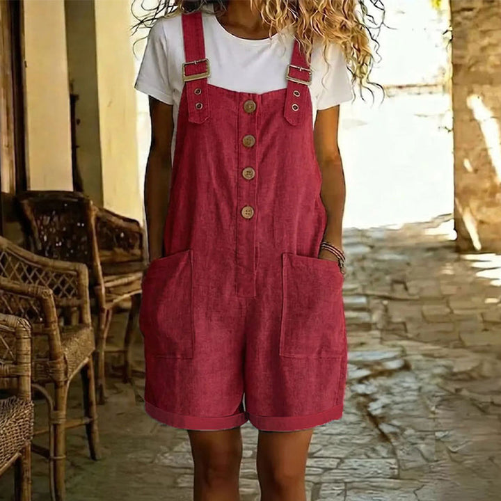 Kiara - Leichter Utility-Jumpsuit