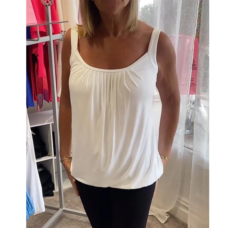 Corina - Softtouch-Tanktop mit U-Ausschnitt