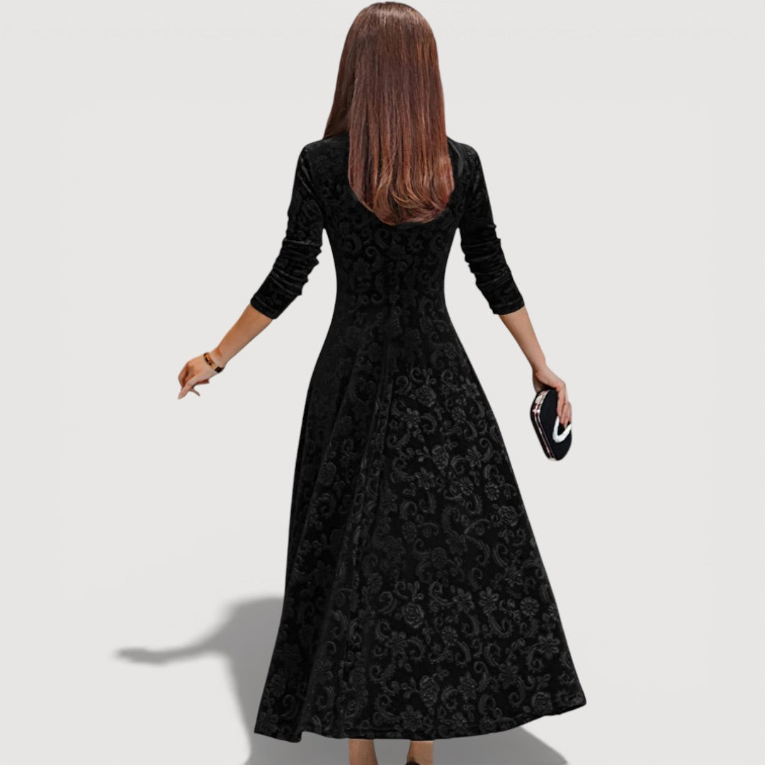 Orliya - Luxuriöses Soft-Touch-Abendkleid