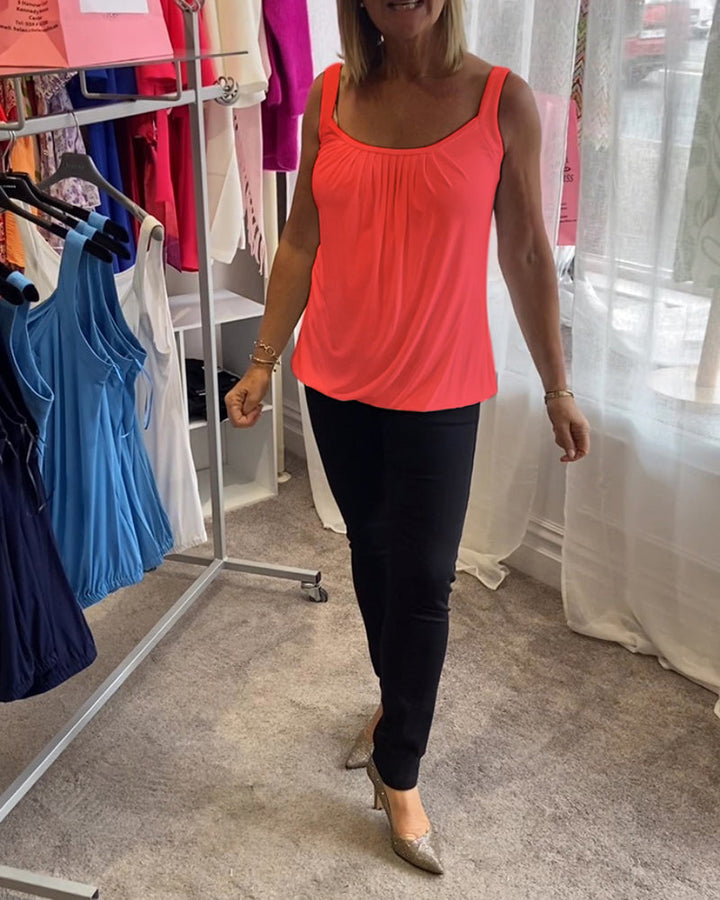 Corina - Softtouch-Tanktop mit U-Ausschnitt