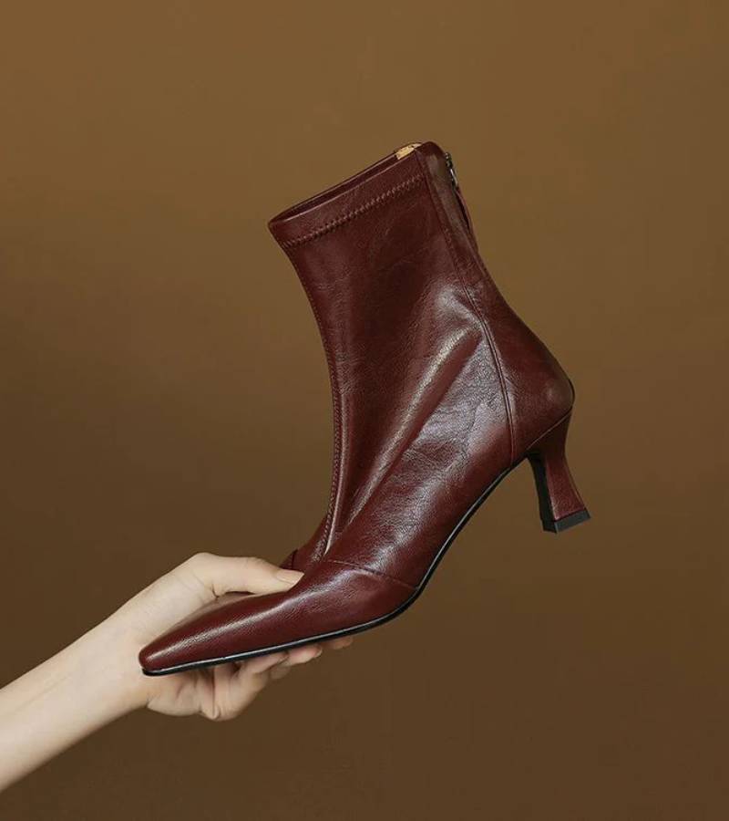 Amelia – Elegante Stiefeletten mit Absatz