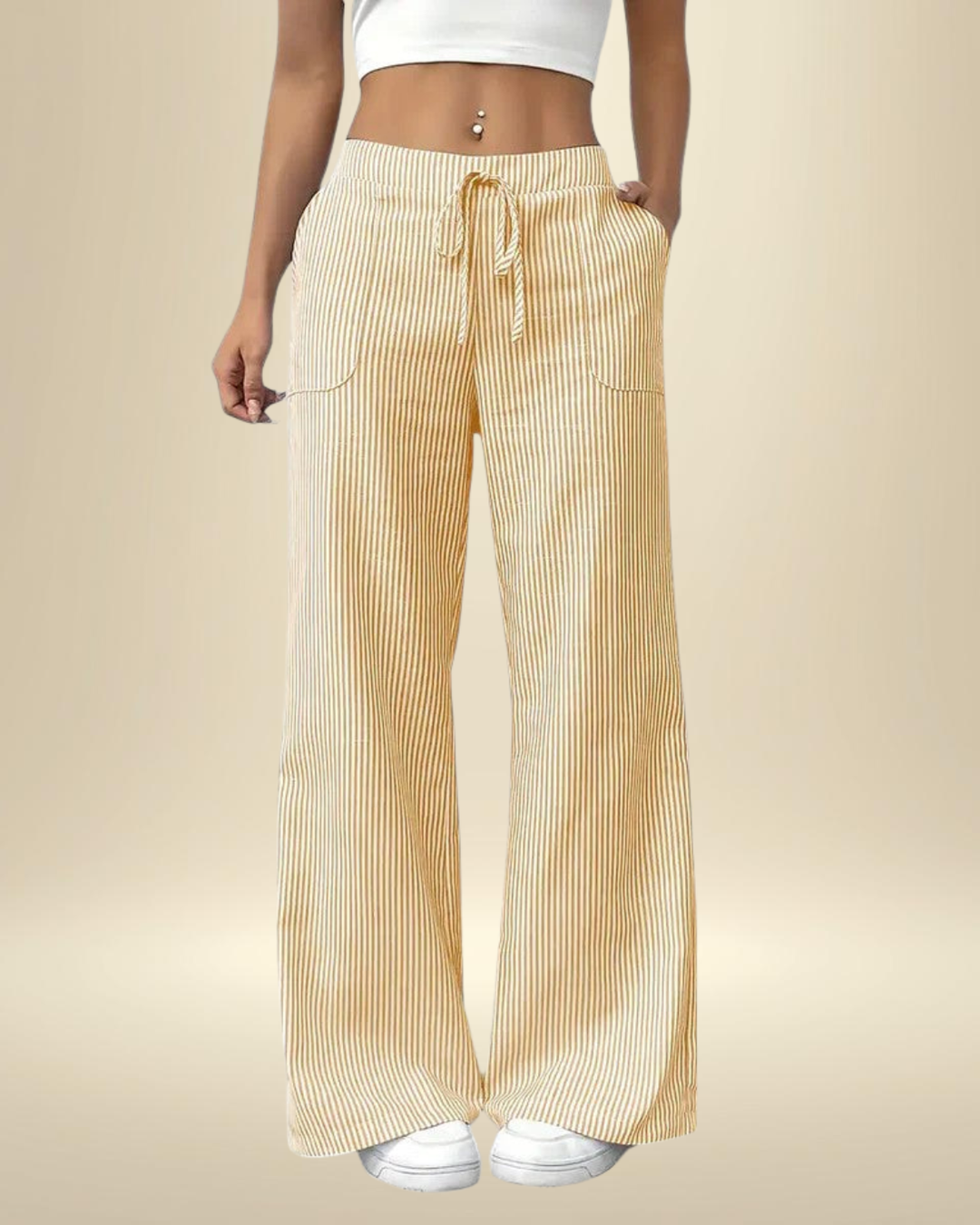 Mirayne - Fließende Wide-Leg-Hose
