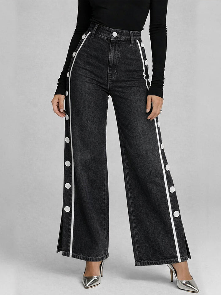 Vika - Slim-Fit-Jeans mit Frontreißverschluss