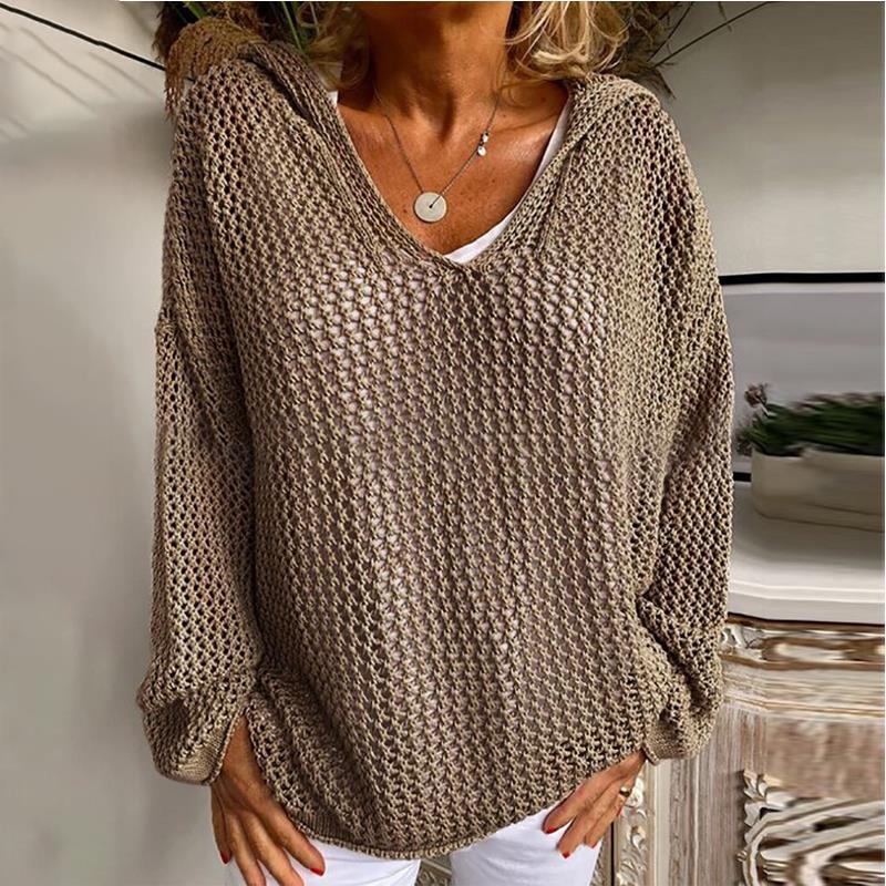Delyne - locker geschnittener Strickpullover
