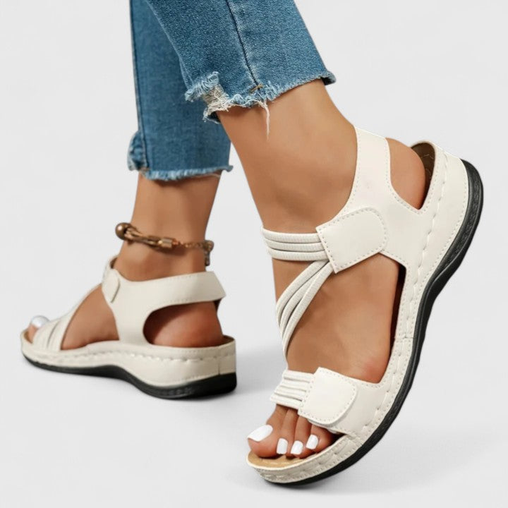 Francine - gepolsterte orthopädische Sandalen