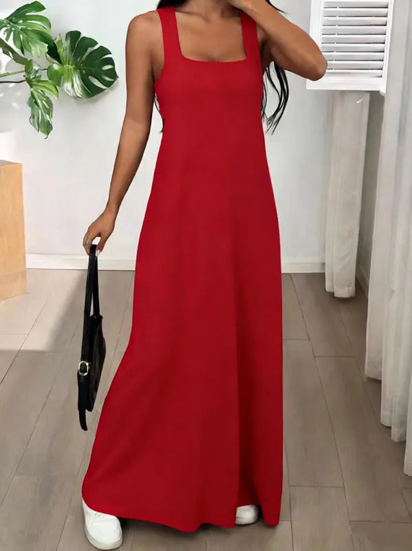 Evania - Lagenlook-Maxikleid-Set