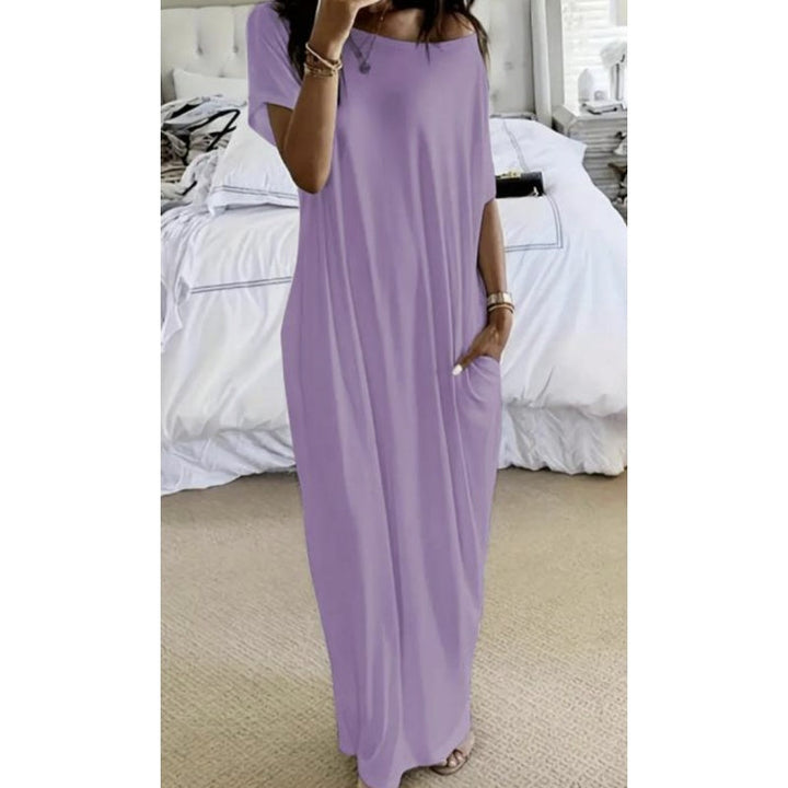 Ulissa - Schulterfreies Maxikleid