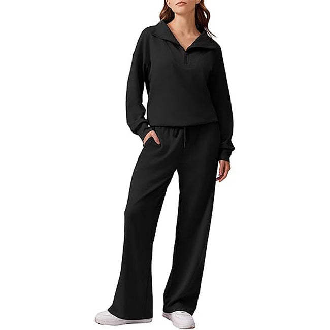 Maud - Locker geschnittener Half-Zip-Zweiteiler