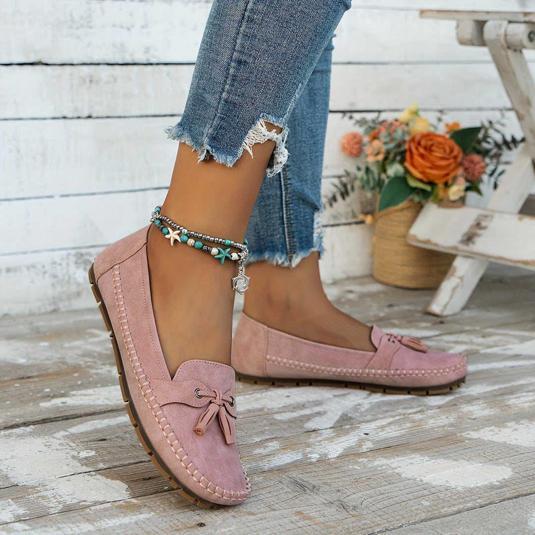 Stella - Gepolsterter Quasten-Loafer