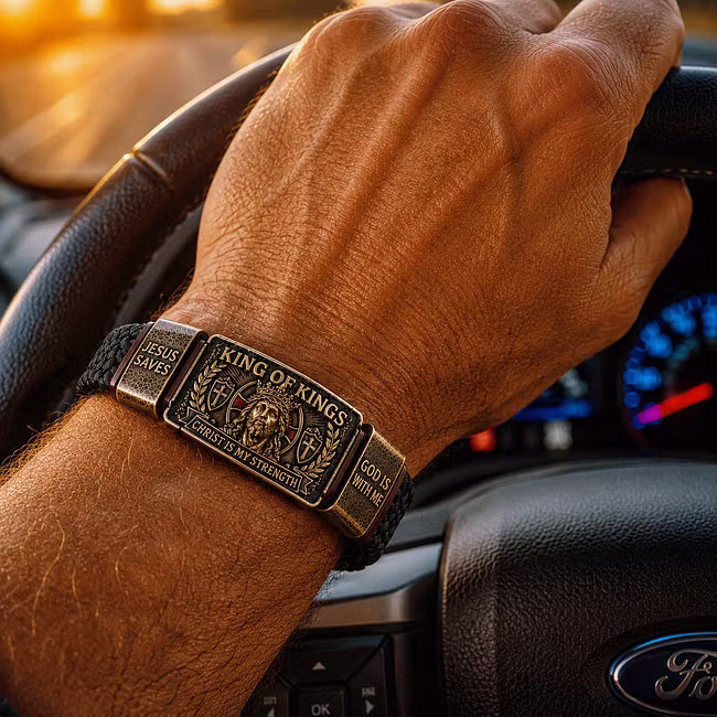 Ezren - christliches Armband „König der Könige“
