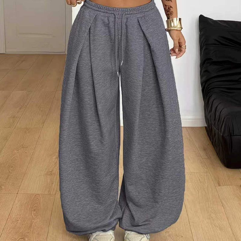 Annis - weite Hose mit Kordelzug