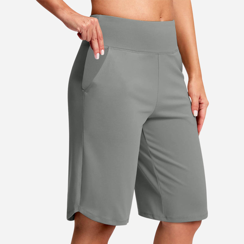 Odeliora - Komfortable Bermuda-Shorts mit hoher Taille