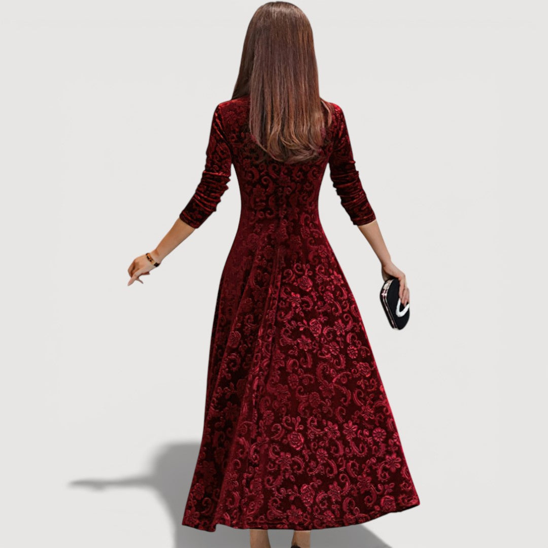 Orliya - Luxuriöses Soft-Touch-Abendkleid