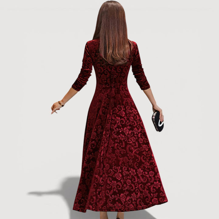 Orliya - Luxuriöses Soft-Touch-Abendkleid