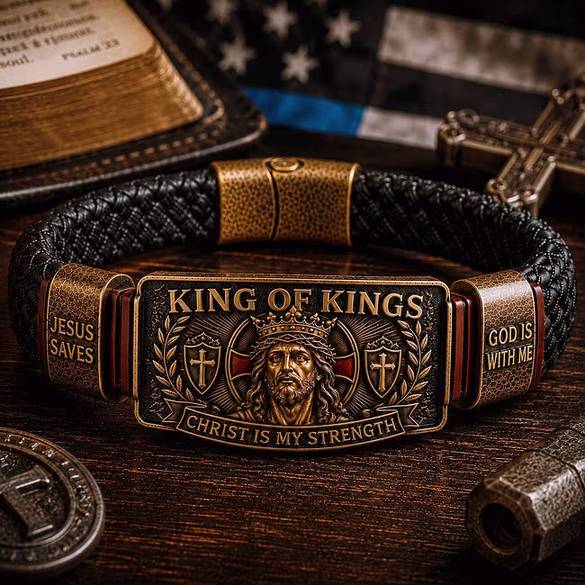 Ezren - christliches Armband „König der Könige“