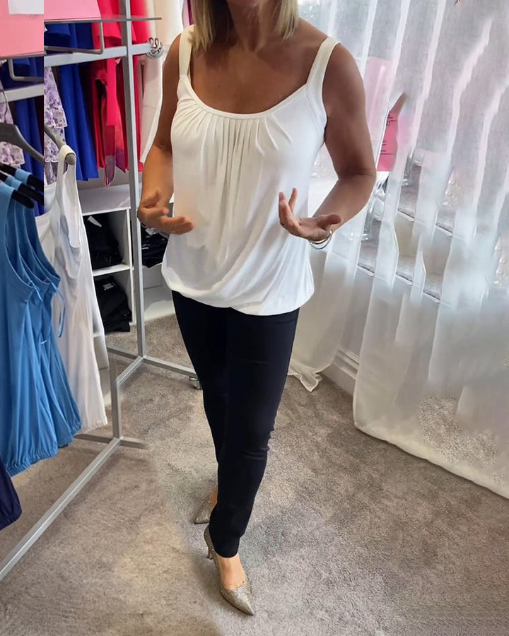 Corina - Softtouch-Tanktop mit U-Ausschnitt