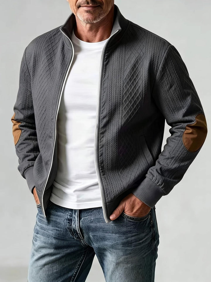 Flyn - Strukturierte Collegejacke