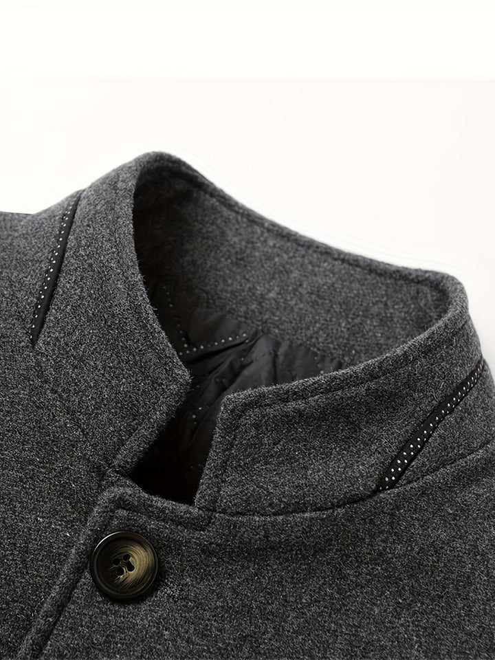Gael - Taillierte Jacke mit hohem Kragen