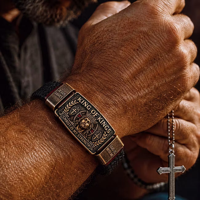 Ezren - christliches Armband „König der Könige“