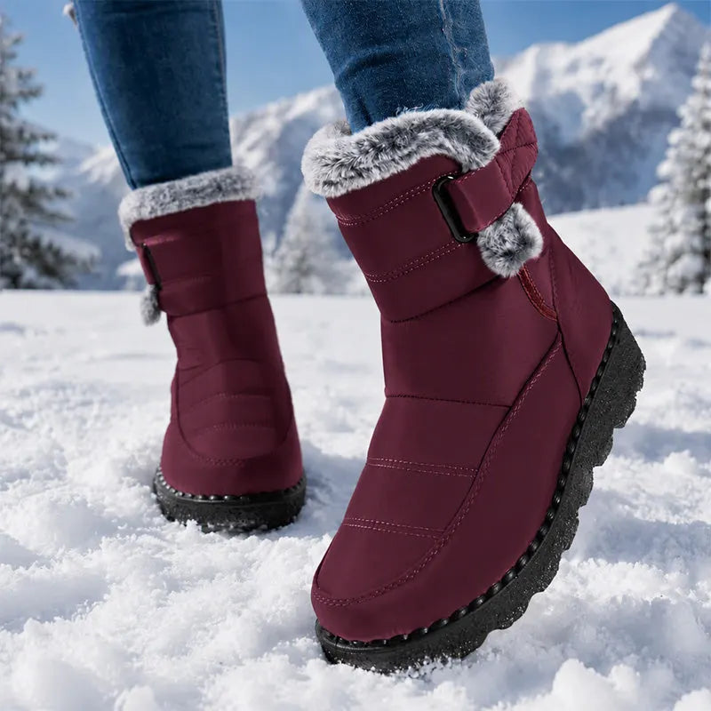 Adina - Plüschbesetzte Winterstiefeletten