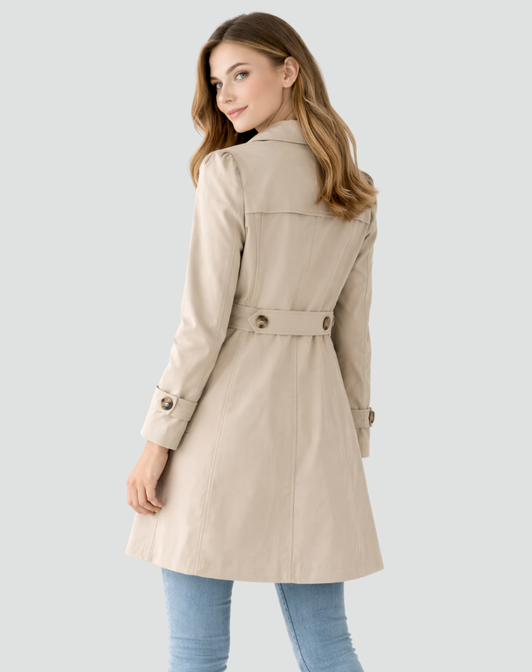 Ameliea - taillierter Trenchcoat