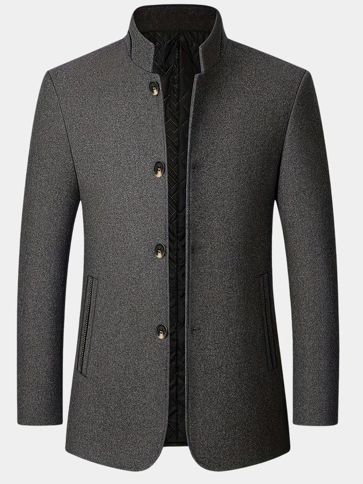 Gael - Taillierte Jacke mit hohem Kragen