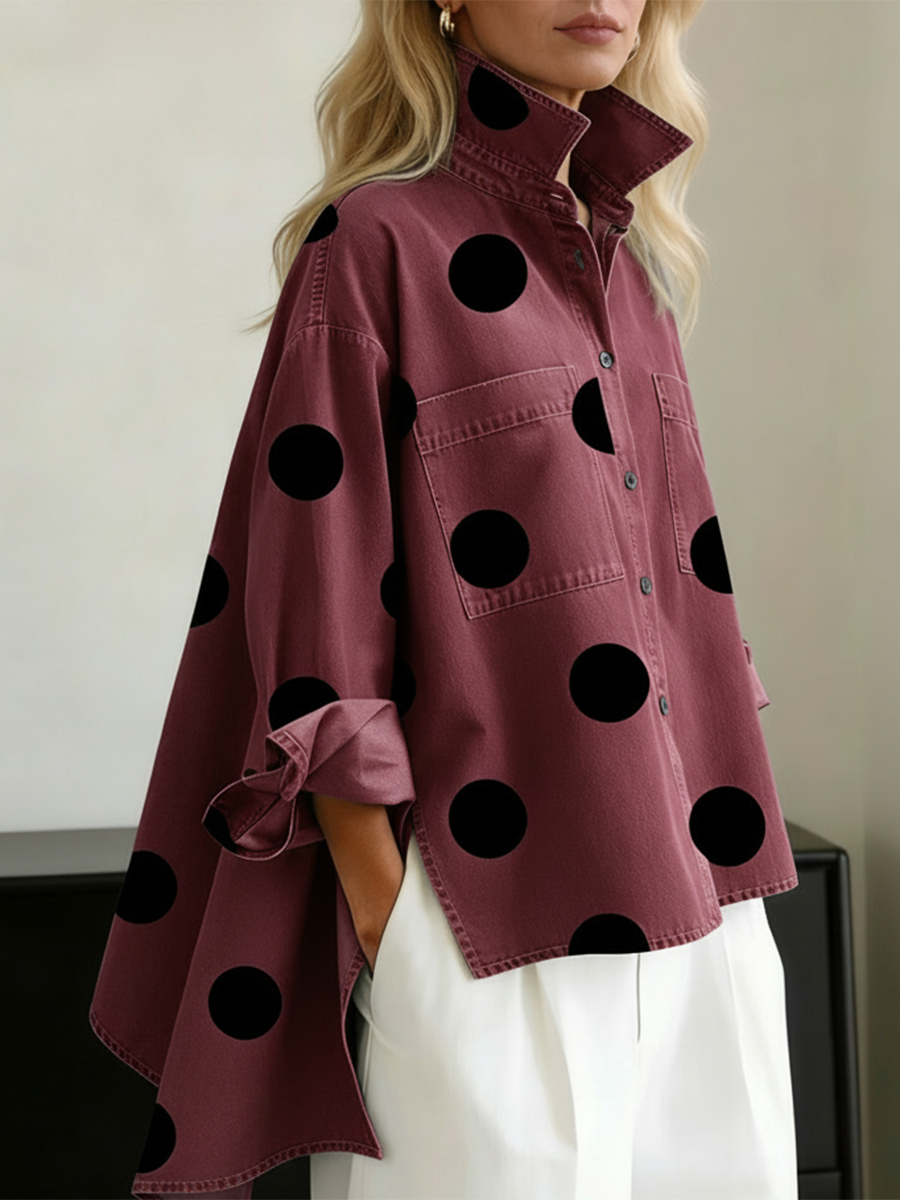 Kelsey - Bluse mit weichem Griff und Stickerei