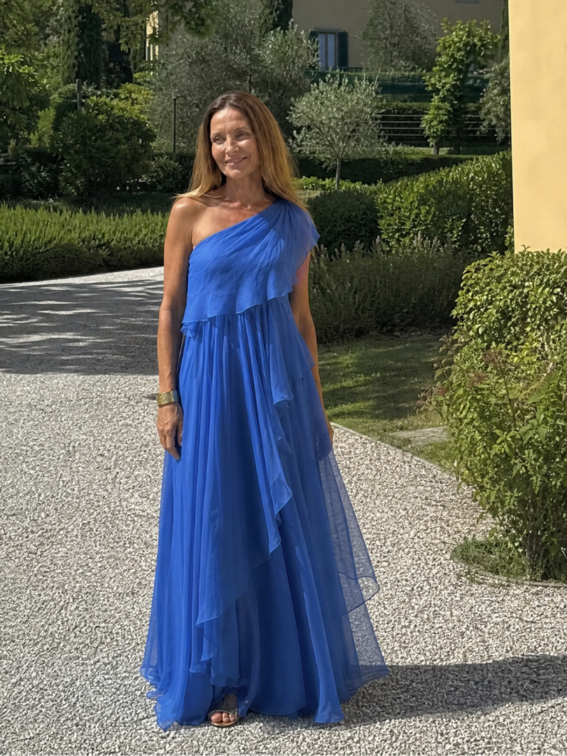 Katriana - Maxikleid mit zarten Rüschen