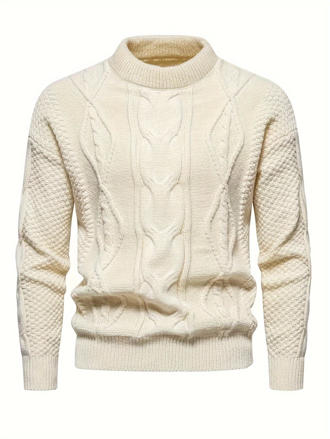 Kael - Strickpullover mit Stehkragen
