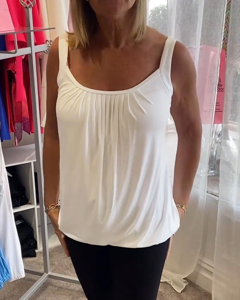 Corina - Softtouch-Tanktop mit U-Ausschnitt