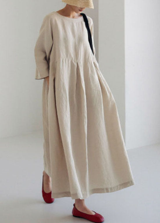 Olive - Luftiges Patchworkkleid
