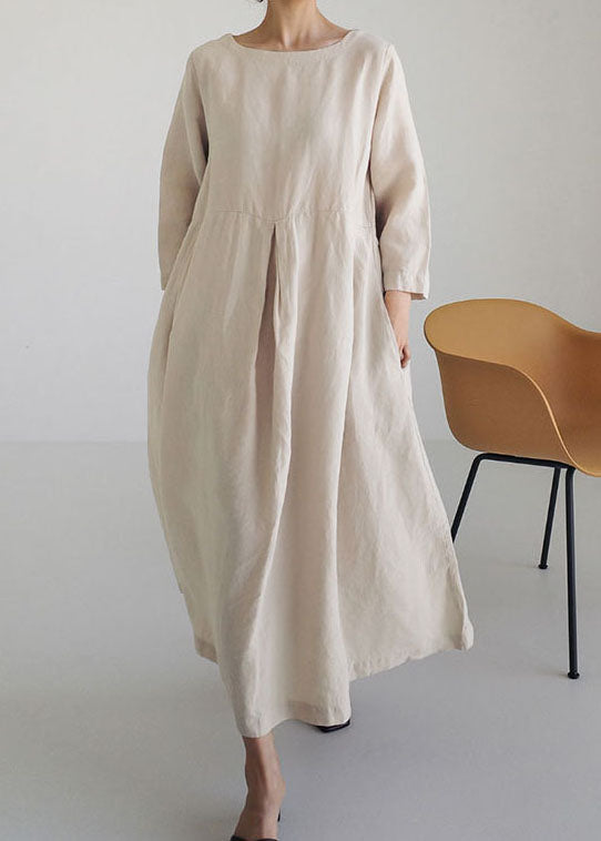 Olive - Luftiges Patchworkkleid
