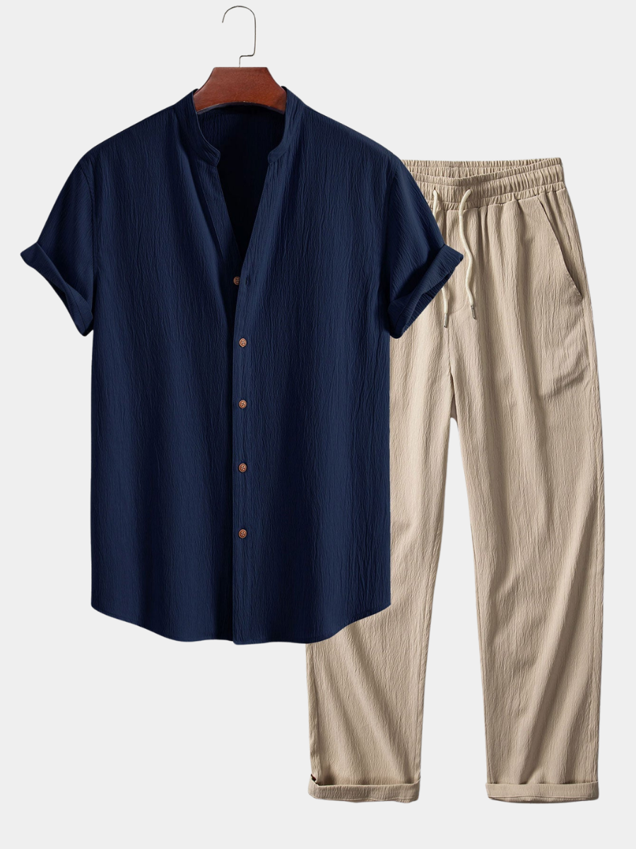 Adrian - Leichtes Sommer-Set aus Hemd und Hose
