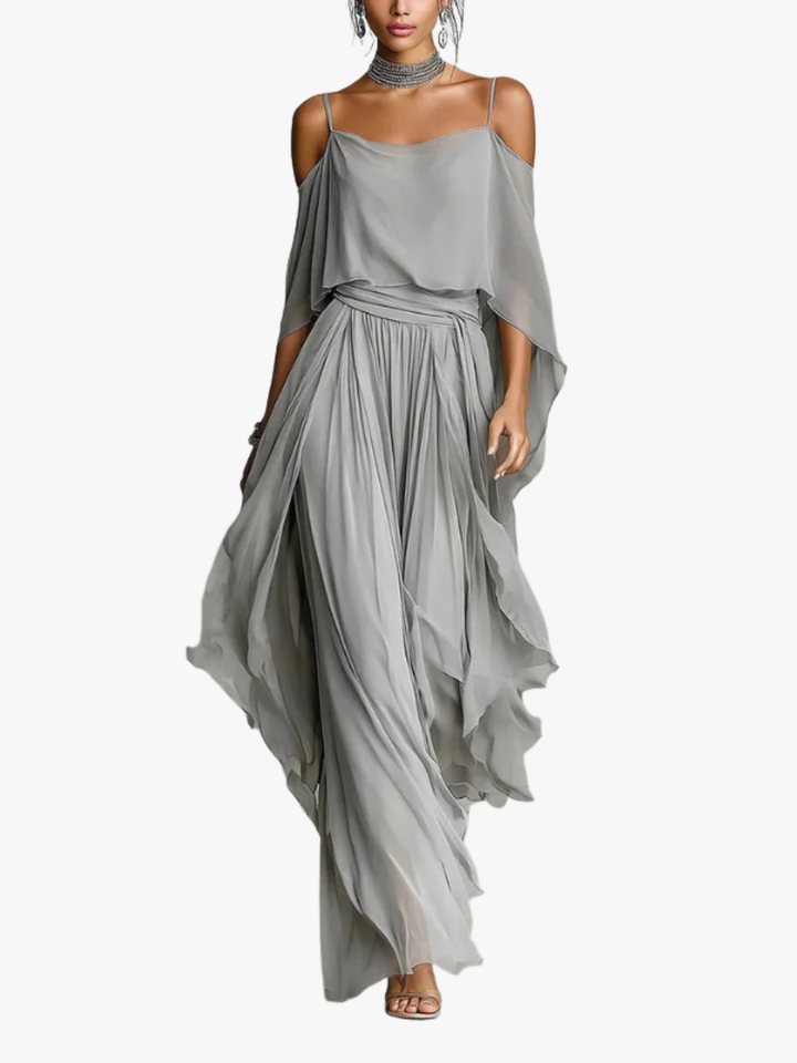 Iridessa - Luftiges Off-Shoulder-Zweiteiler-Set
