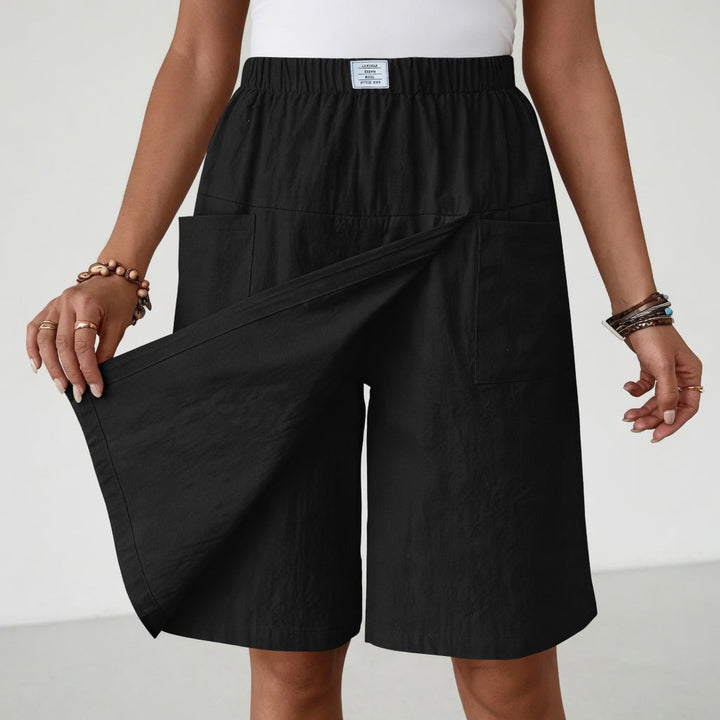 Fiorisse - Premium-Stretch-Skort mit Wickelfront