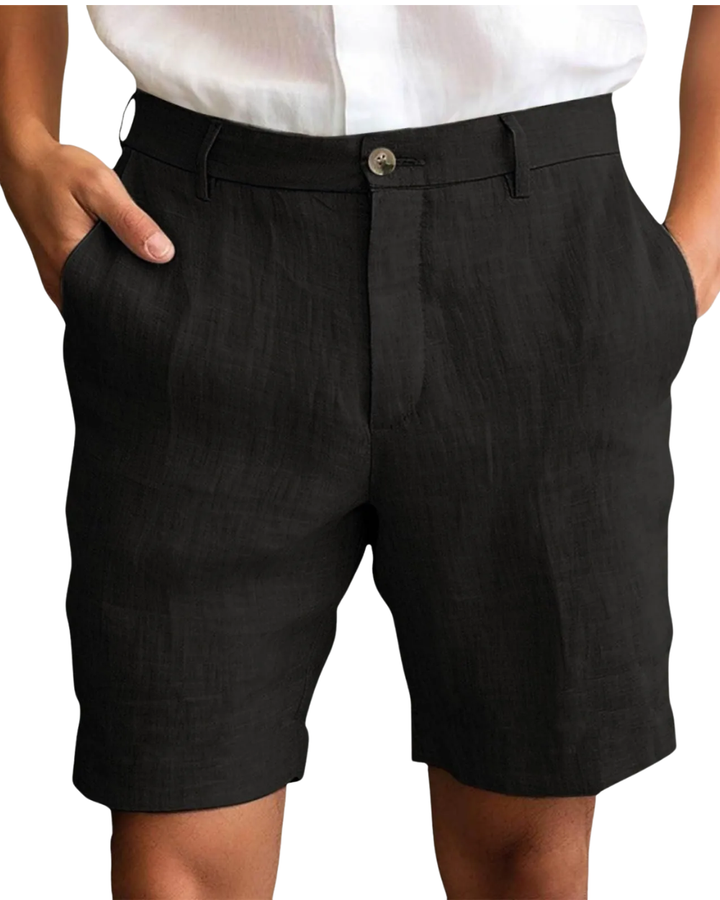 Nestor - Maßgeschneiderte Leinen-Shorts