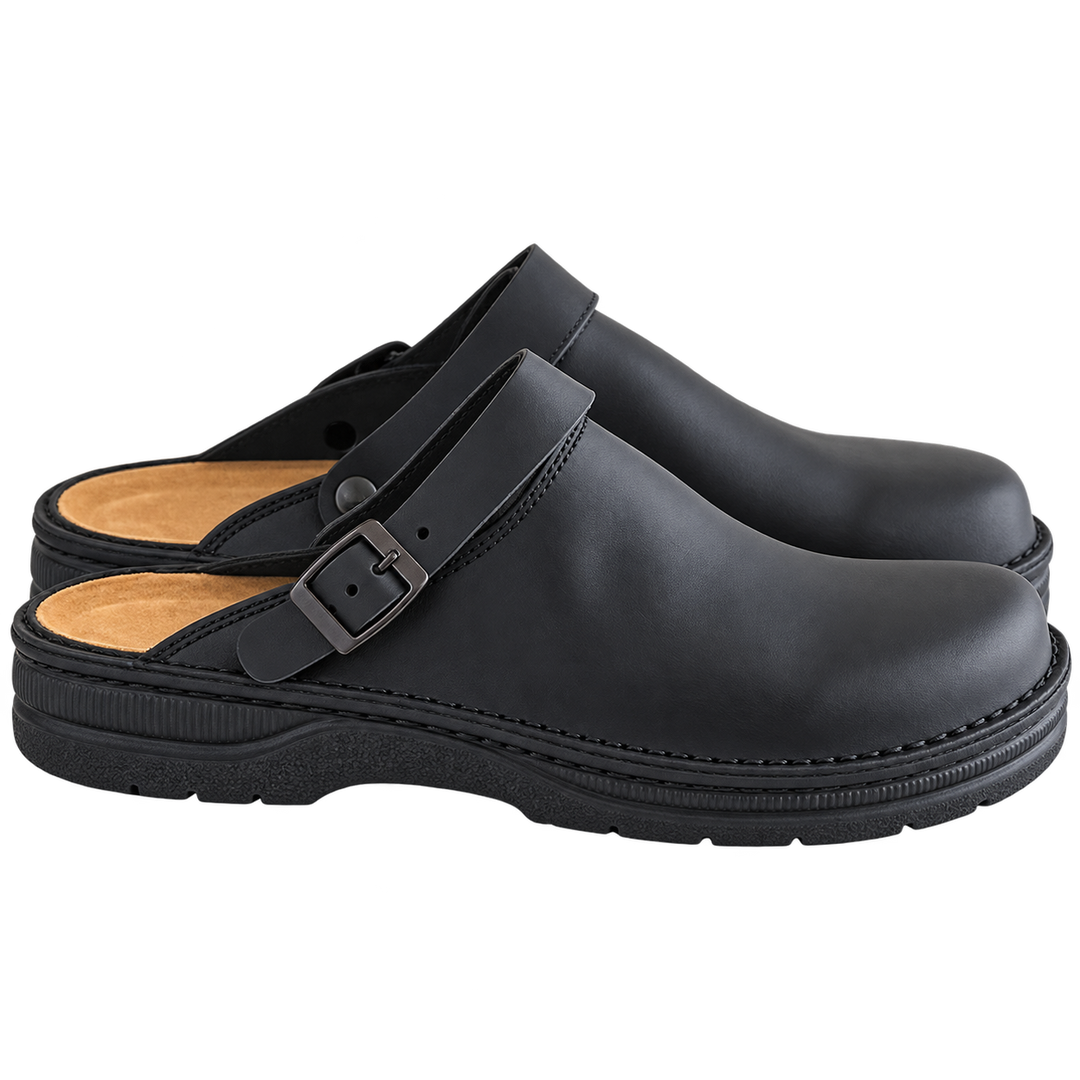 Falk - Komfort-Clogs mit Schnalle