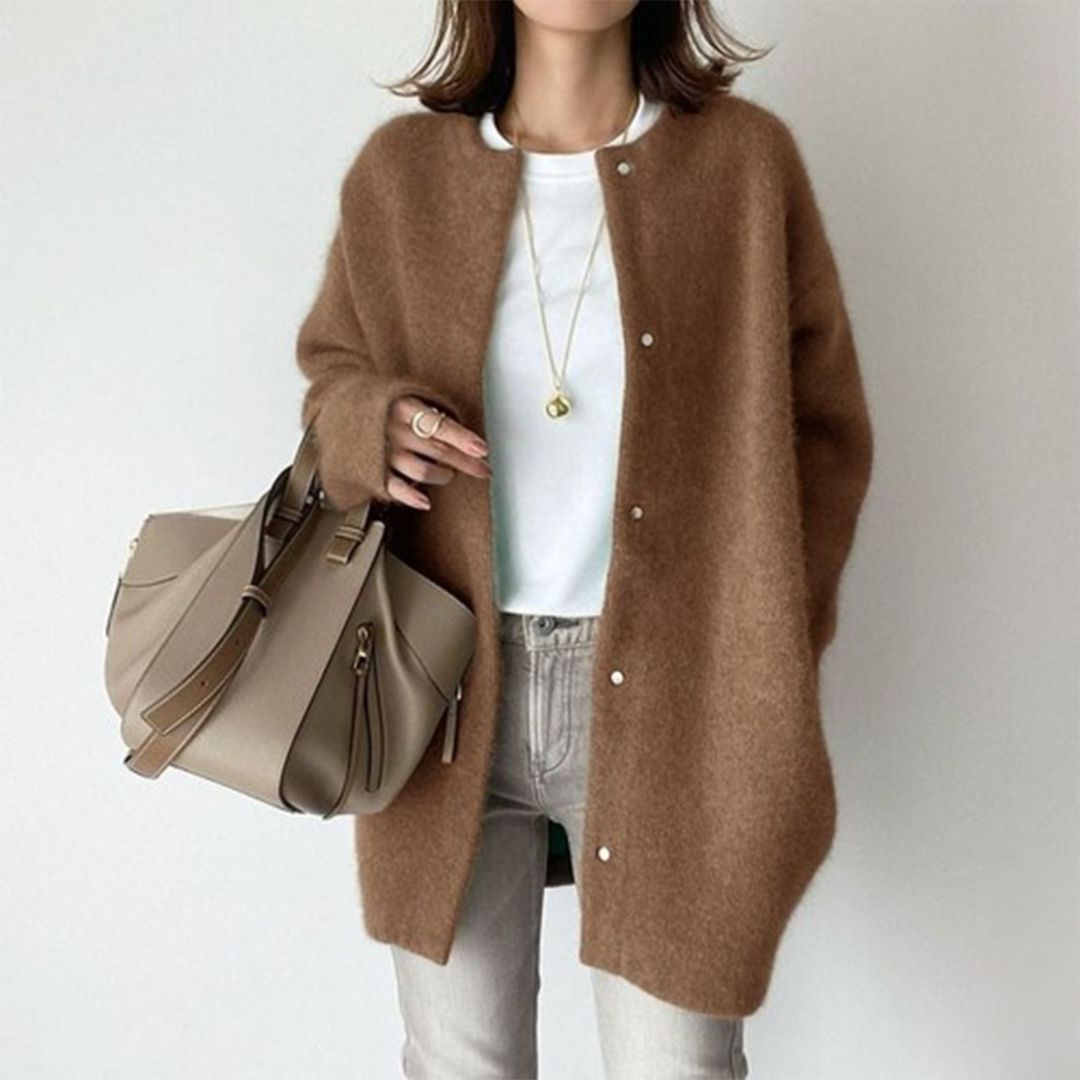 Avenique - extraweicher Longcardigan