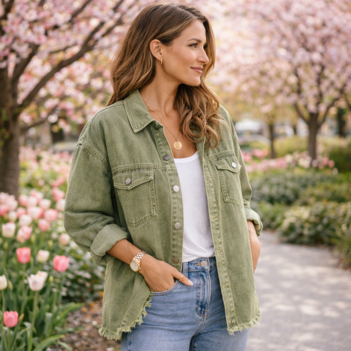 Tahlira - Locker geschnittene Jacke