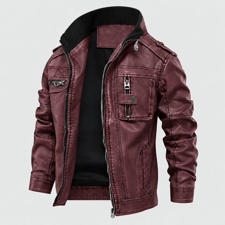 Remo - Taillierte Vintage-Jacke