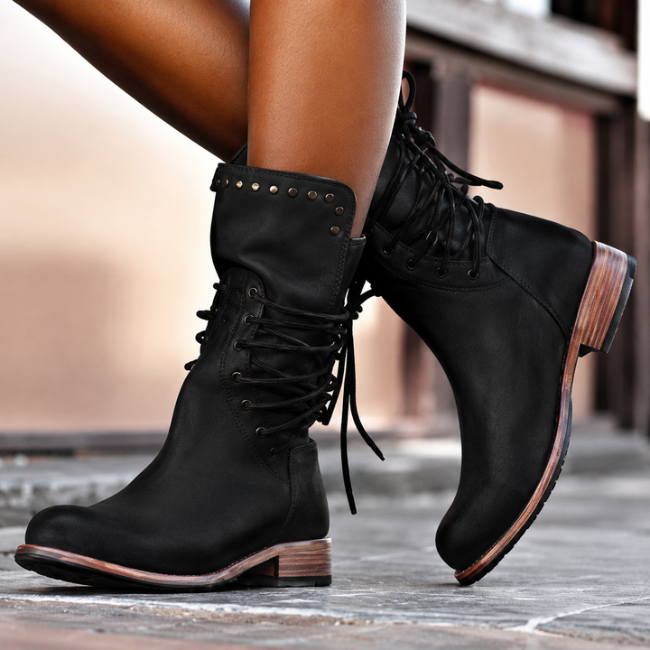 Amelisse - Bequeme gefütterte Stiefeletten