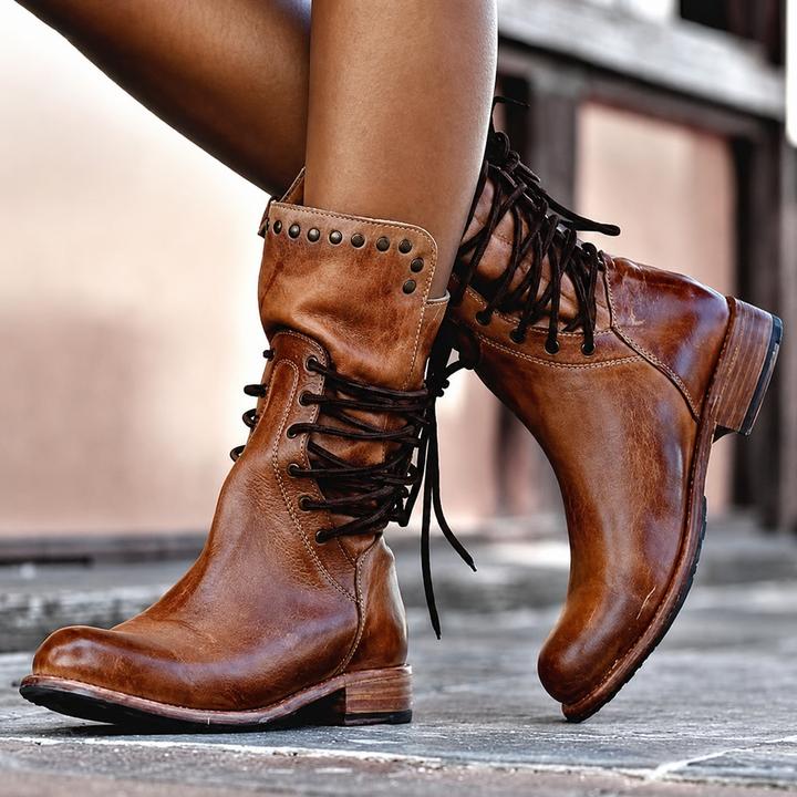 Amelisse - Bequeme gefütterte Stiefeletten