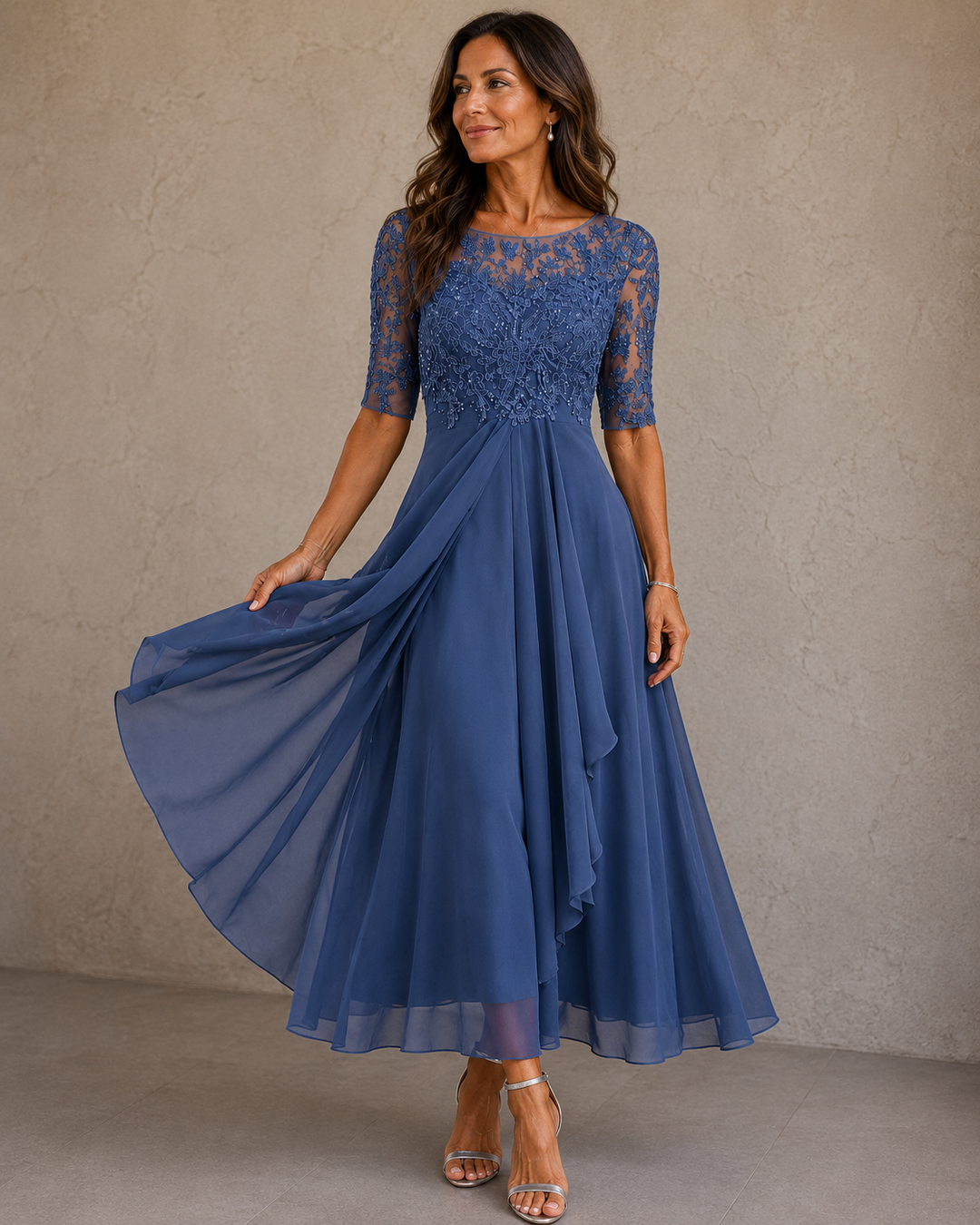 Esteline - Weiches festliches Kleid