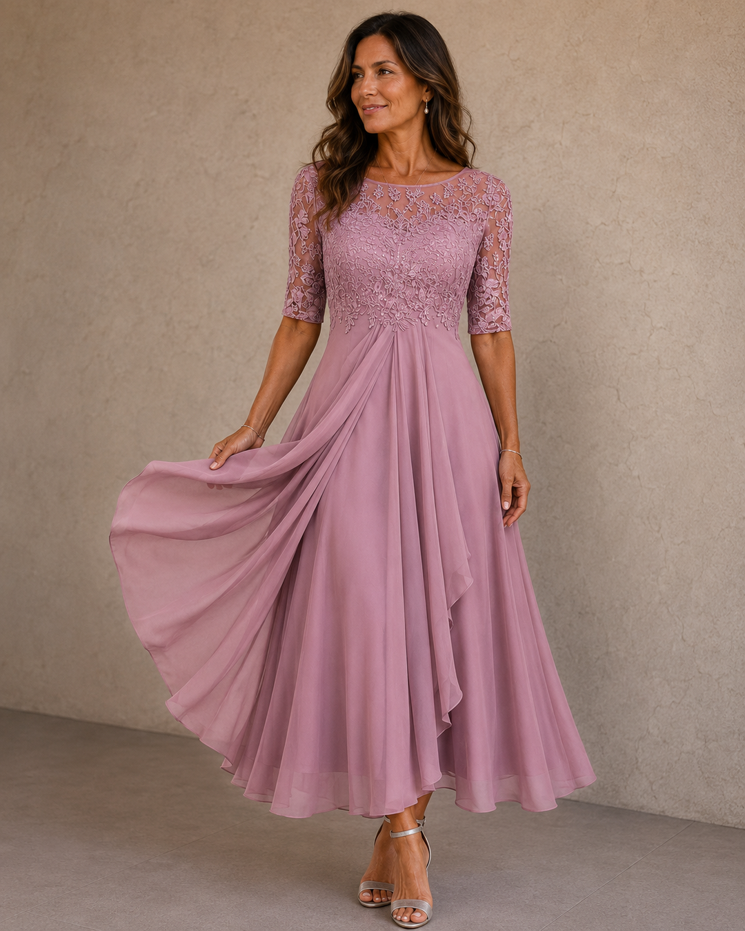 Esteline - Weiches festliches Kleid